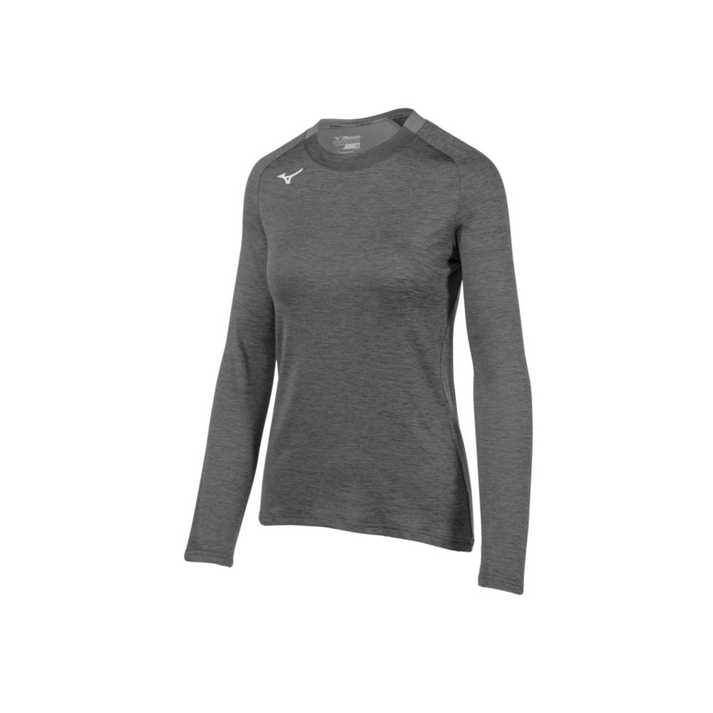 Womens Mizuno Alpha Long Sleeve Shirts Grey Philippines (YUMJKX470)